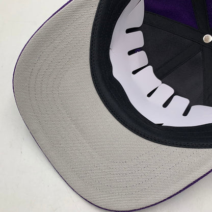【中古美品】【メンズ/レディース】 SUPREME シュプリーム 26SS WORLD FAMOUS S LOGO 6-PANEL ワールド フェイマス エス ロゴ シックスパネル キャップ 帽子 185-260805-cs-01-izu サイズ：F カラー：パープル 万代Net店