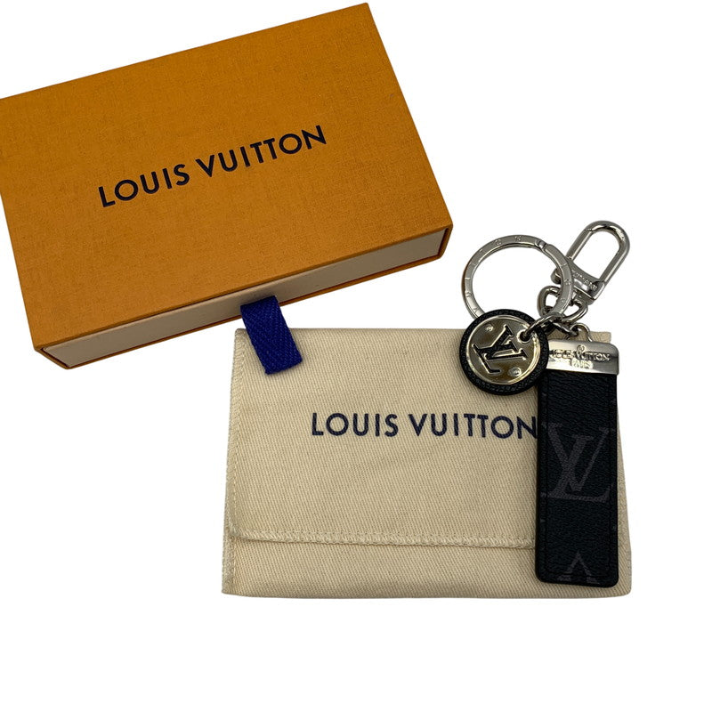 【中古品】【メンズ/レディース】 LOUIS VUITTON ルイ・ヴィトン M80237 ポルトクレ・ネオ LV クラブ キーリング 小物 182-260805-cs-10-izu カラー：シルバー×ブラック 万代Net店