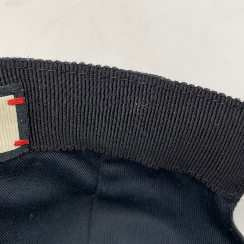 【中古品】【メンズ/レディース】 GUCCI グッチ 200035 KQWBG ORIGINAL GG CANVAS BASEBALL HAT オリジナル ジージー キャンバス ベースボール ハット キャップ 帽子 183-260805-cs-02-izu サイズ：M カラー：ブラック 万代Net店