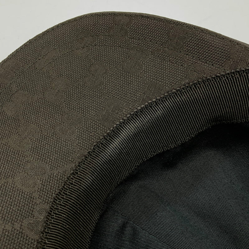 【中古品】【メンズ/レディース】 GUCCI グッチ 200035 KQWBG ORIGINAL GG CANVAS BASEBALL HAT オリジナル ジージー キャンバス ベースボール ハット キャップ 帽子 183-260805-cs-02-izu サイズ：M カラー：ブラック 万代Net店