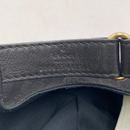 【中古品】【メンズ/レディース】 GUCCI グッチ 200035 KQWBG ORIGINAL GG CANVAS BASEBALL HAT オリジナル ジージー キャンバス ベースボール ハット キャップ 帽子 183-260805-cs-02-izu サイズ：M カラー：ブラック 万代Net店