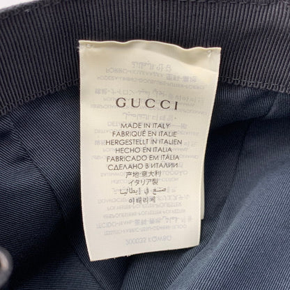 【中古品】【メンズ/レディース】 GUCCI グッチ 200035 KQWBG ORIGINAL GG CANVAS BASEBALL HAT オリジナル ジージー キャンバス ベースボール ハット キャップ 帽子 183-260805-cs-02-izu サイズ：M カラー：ブラック 万代Net店