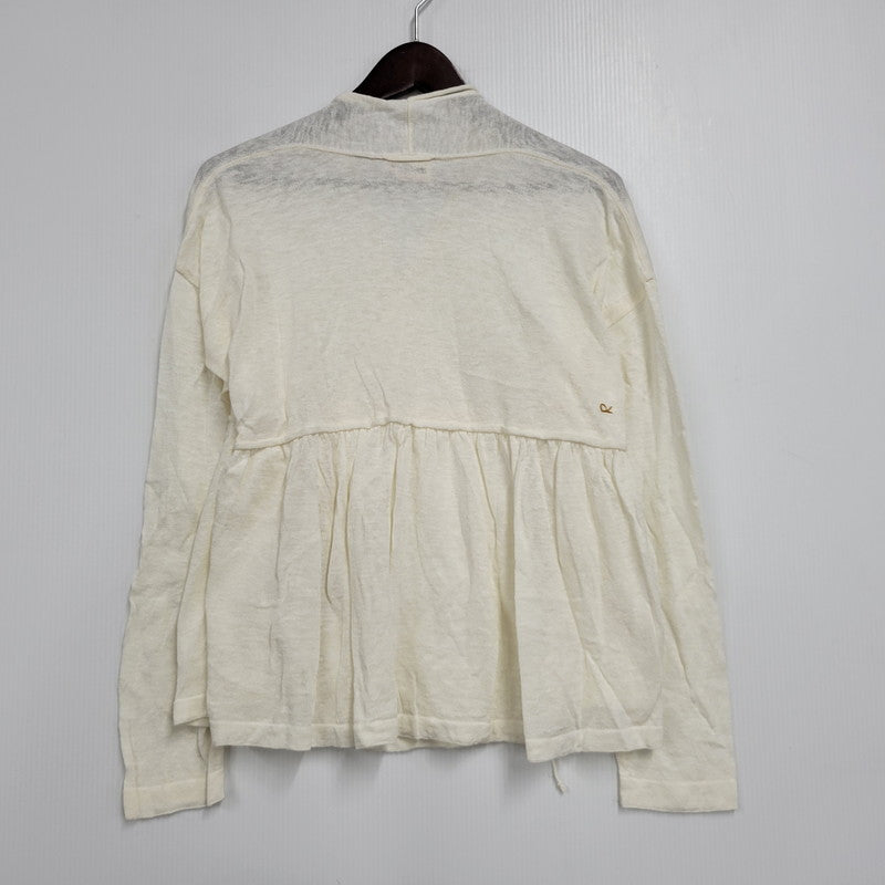 【中古品】【レディース】 45R フォーティファイブアール SDL45R BLOUSE ブラウス トップス 168-260812-kh-01-izu カラー：アイボリー 万代Net店