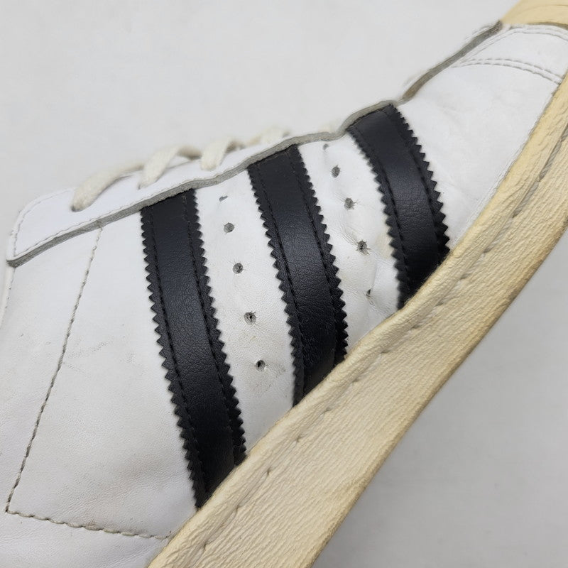 【現状渡し品】【メンズ】 adidas アディダス × NIGO ニゴー SUPERSTAR M21511 スーパースター スニーカー 靴 161-260814-as-14-izu サイズ：26.5cm カラー：ホワイト×ブラック 万代Net店