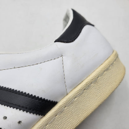 【現状渡し品】【メンズ】 adidas アディダス × NIGO ニゴー SUPERSTAR M21511 スーパースター スニーカー 靴 161-260814-as-14-izu サイズ：26.5cm カラー：ホワイト×ブラック 万代Net店