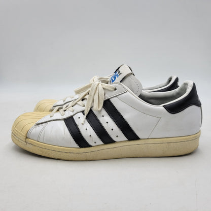 【現状渡し品】【メンズ】 adidas アディダス × NIGO ニゴー SUPERSTAR M21511 スーパースター スニーカー 靴 161-260814-as-14-izu サイズ：26.5cm カラー：ホワイト×ブラック 万代Net店
