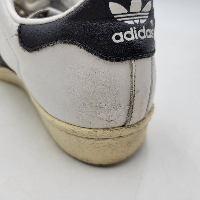 【現状渡し品】【メンズ】 adidas アディダス × NIGO ニゴー SUPERSTAR M21511 スーパースター スニーカー 靴 161-260814-as-14-izu サイズ：26.5cm カラー：ホワイト×ブラック 万代Net店