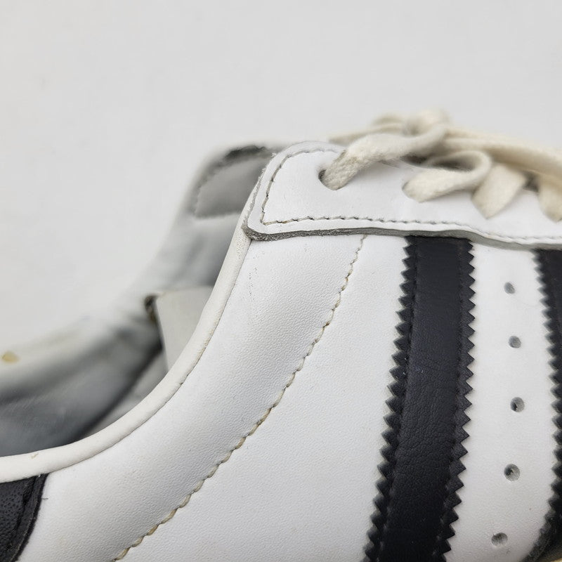 【現状渡し品】【メンズ】 adidas アディダス × NIGO ニゴー SUPERSTAR M21511 スーパースター スニーカー 靴 161-260814-as-14-izu サイズ：26.5cm カラー：ホワイト×ブラック 万代Net店