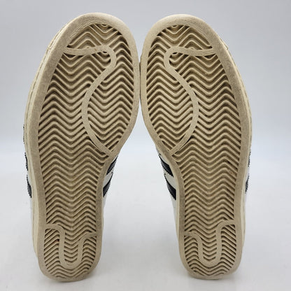 【現状渡し品】【メンズ】 adidas アディダス × NIGO ニゴー SUPERSTAR M21511 スーパースター スニーカー 靴 161-260814-as-14-izu サイズ：26.5cm カラー：ホワイト×ブラック 万代Net店