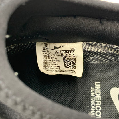【中古品】【メンズ】 NIKE ナイキ × UNDERCOVER アンダーカーバー AIR FORCE 1 LOW SP UC DQ7558-002 エアフォース1 ロー SP UC スニーカー 靴 160-260806-as-22-izu サイズ：27cm カラー：BLACK/BLACK-WHITE-BLACK 万代Net店