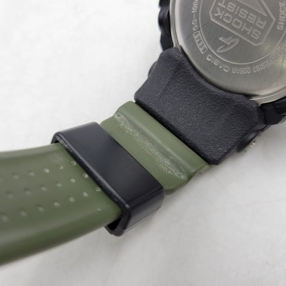 【中古品】【メンズ/レディース】 G-SHOCK ジーショック MUDMASTER GG-10000 マッドマスター アナデジ クォーツ 腕時計 196-260805-ay-17-izu サイズ：56.2 × 55.3 × 17.3 mm カラー：グリーン×ブラック 万代Net店