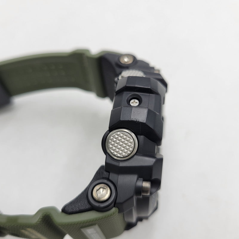 【中古品】【メンズ/レディース】 G-SHOCK ジーショック MUDMASTER GG-10000 マッドマスター アナデジ クォーツ 腕時計 196-260805-ay-17-izu サイズ：56.2 × 55.3 × 17.3 mm カラー：グリーン×ブラック 万代Net店