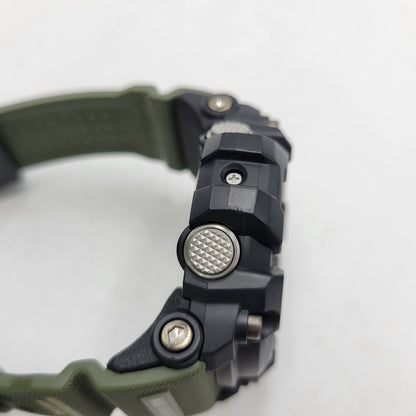 【中古品】【メンズ/レディース】 G-SHOCK ジーショック MUDMASTER GG-10000 マッドマスター アナデジ クォーツ 腕時計 196-260805-ay-17-izu サイズ：56.2 × 55.3 × 17.3 mm カラー：グリーン×ブラック 万代Net店