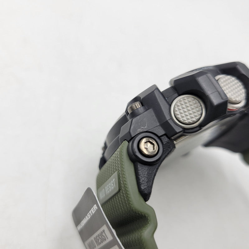【中古品】【メンズ/レディース】 G-SHOCK ジーショック MUDMASTER GG-10000 マッドマスター アナデジ クォーツ 腕時計 196-260805-ay-17-izu サイズ：56.2 × 55.3 × 17.3 mm カラー：グリーン×ブラック 万代Net店
