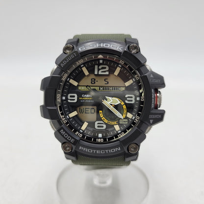 【中古品】【メンズ/レディース】 G-SHOCK ジーショック MUDMASTER GG-10000 マッドマスター アナデジ クォーツ 腕時計 196-260805-ay-17-izu サイズ：56.2 × 55.3 × 17.3 mm カラー：グリーン×ブラック 万代Net店