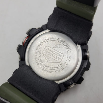 【中古品】【メンズ/レディース】 G-SHOCK ジーショック MUDMASTER GG-10000 マッドマスター アナデジ クォーツ 腕時計 196-260805-ay-17-izu サイズ：56.2 × 55.3 × 17.3 mm カラー：グリーン×ブラック 万代Net店