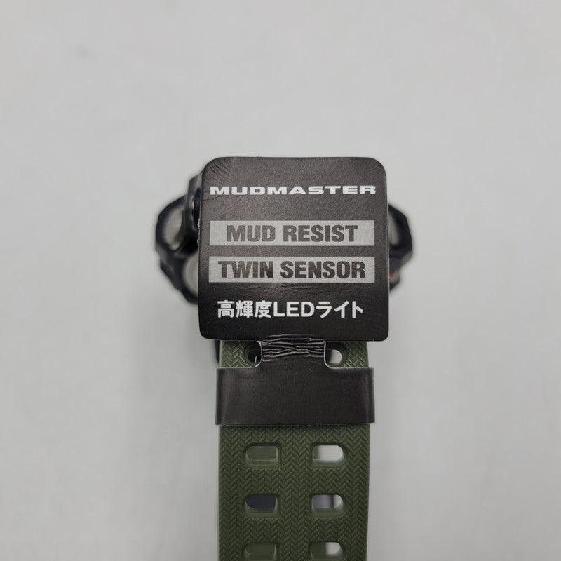 【中古品】【メンズ/レディース】 G-SHOCK ジーショック MUDMASTER GG-10000 マッドマスター アナデジ クォーツ 腕時計 196-260805-ay-17-izu サイズ：56.2 × 55.3 × 17.3 mm カラー：グリーン×ブラック 万代Net店