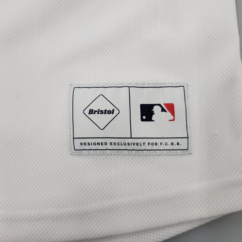 【中古品】【メンズ】 F.C.REAL BRISTOL エフシーレアルブリストル FCRB-212008 MLB TOUR SS PRE MATCH TOP ツアー ショートスリーブ プレマッチ トップ 142-260811-kh-17-izu サイズ：M カラー：ホワイト 万代Net店