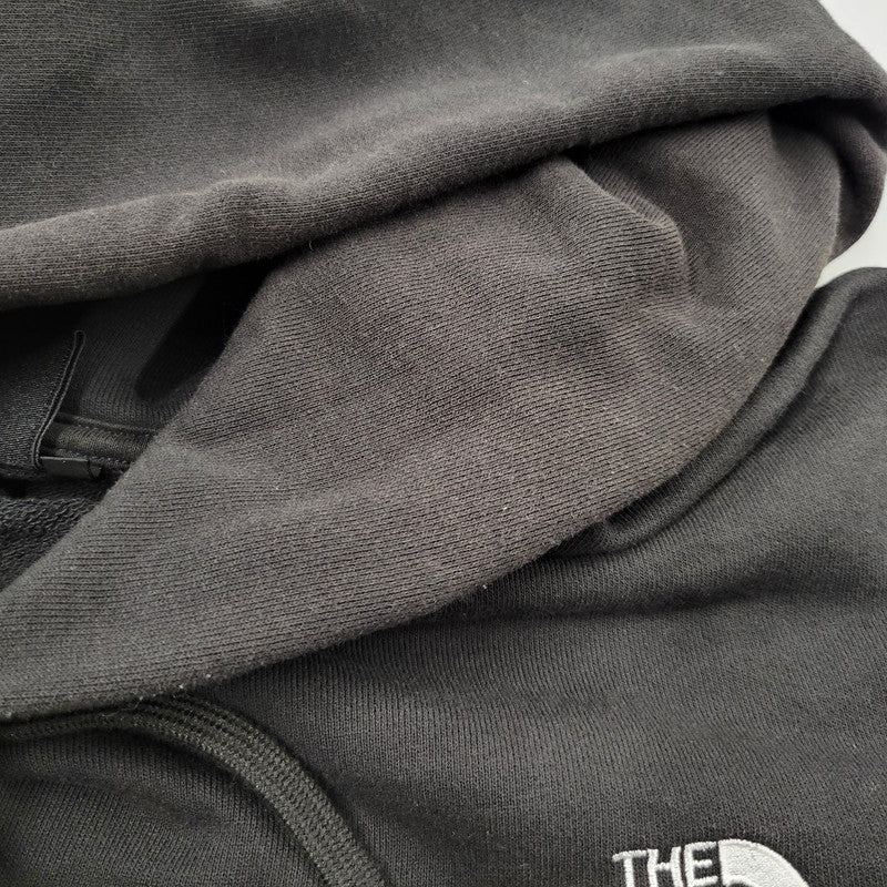 【中古品】【メンズ】 THE NORTH FACE ザ・ノースフェイス NT12333 SQUARE LOGO HOODIE スクエア ロゴ フーディ パーカー トップス 144-260812-kh-04-izu サイズ：XL カラー：ブラック 万代Net店