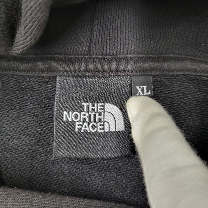 【中古品】【メンズ】 THE NORTH FACE ザ・ノースフェイス NT12333 SQUARE LOGO HOODIE スクエア ロゴ フーディ パーカー トップス 144-260812-kh-04-izu サイズ：XL カラー：ブラック 万代Net店
