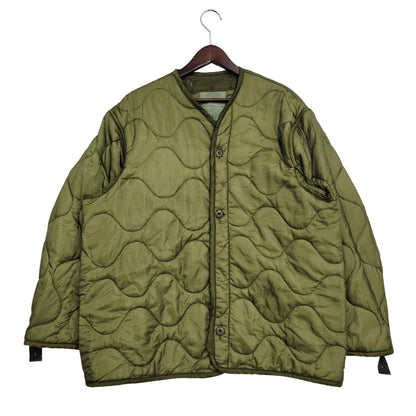 【中古品】【メンズ】 U.S.ARMY ユーエスアーミー 8415-00-782-2888 DLA100-87-C-4089 M-65 QUILTING LINER キルティング ライナー 146-260812-kh-05-izu サイズ：M カラー：グリーン 万代Net店