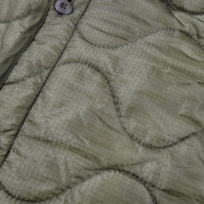 【中古品】【メンズ】 U.S.ARMY ユーエスアーミー 8415-00-782-2888 DLA100-87-C-4089 M-65 QUILTING LINER キルティング ライナー 146-260812-kh-05-izu サイズ：M カラー：グリーン 万代Net店