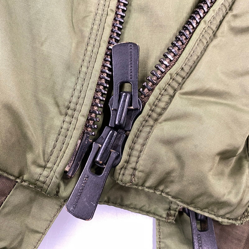 【中古品】【メンズ】 BLACKBARRETT BY NEIL BARRETT ブラックバレットバイニールバレット R1C10-202-76 MODS COAT モッズ コート アウター 141-260812-cs-20-izu サイズ：4 カラー：カーキ 万代Net店