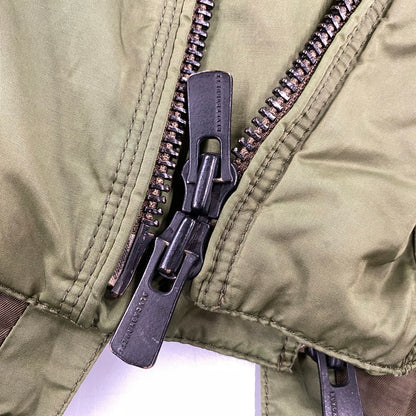 【中古品】【メンズ】 BLACKBARRETT BY NEIL BARRETT ブラックバレットバイニールバレット R1C10-202-76 MODS COAT モッズ コート アウター 141-260812-cs-20-izu サイズ：4 カラー：カーキ 万代Net店