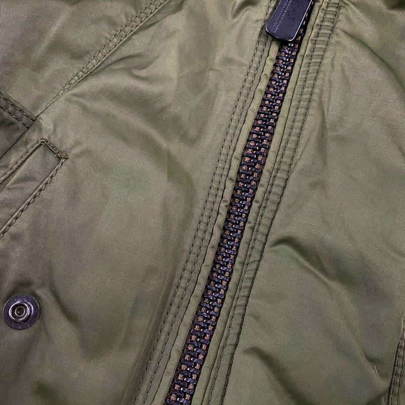 【中古品】【メンズ】 BLACKBARRETT BY NEIL BARRETT ブラックバレットバイニールバレット R1C10-202-76 MODS COAT モッズ コート アウター 141-260812-cs-20-izu サイズ：4 カラー：カーキ 万代Net店