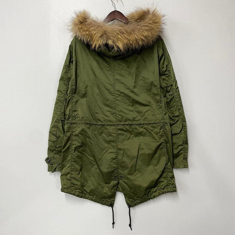 【中古品】【メンズ】 BLACKBARRETT BY NEIL BARRETT ブラックバレットバイニールバレット R1C10-202-76 MODS COAT モッズ コート アウター 141-260812-cs-20-izu サイズ：4 カラー：カーキ 万代Net店
