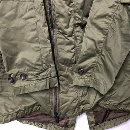 【中古品】【メンズ】 BLACKBARRETT BY NEIL BARRETT ブラックバレットバイニールバレット R1C10-202-76 MODS COAT モッズ コート アウター 141-260812-cs-20-izu サイズ：4 カラー：カーキ 万代Net店
