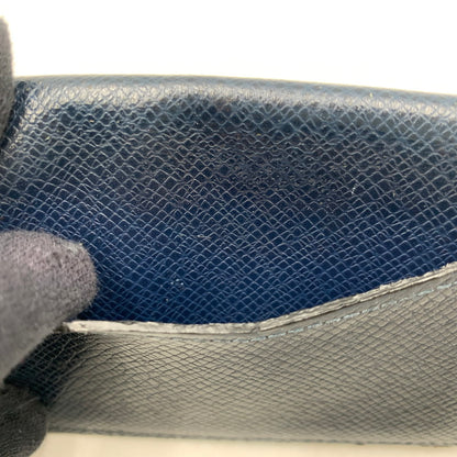 【中古品】【メンズ/レディース】 LOUIS VUITTON ルイ・ヴィトン M30535 MI8106 タイガ オーガナイザー ドゥポッシュ カードケース 小物 179-260805-cs-09-izu カラー：ネイビー 万代Net店
