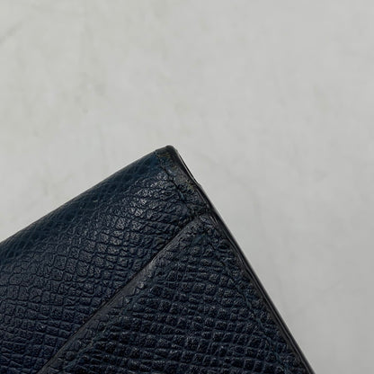 【中古品】【メンズ/レディース】 LOUIS VUITTON ルイ・ヴィトン M30535 MI8106 タイガ オーガナイザー ドゥポッシュ カードケース 小物 179-260805-cs-09-izu カラー：ネイビー 万代Net店