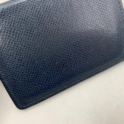 【中古品】【メンズ/レディース】 LOUIS VUITTON ルイ・ヴィトン M30535 MI8106 タイガ オーガナイザー ドゥポッシュ カードケース 小物 179-260805-cs-09-izu カラー：ネイビー 万代Net店