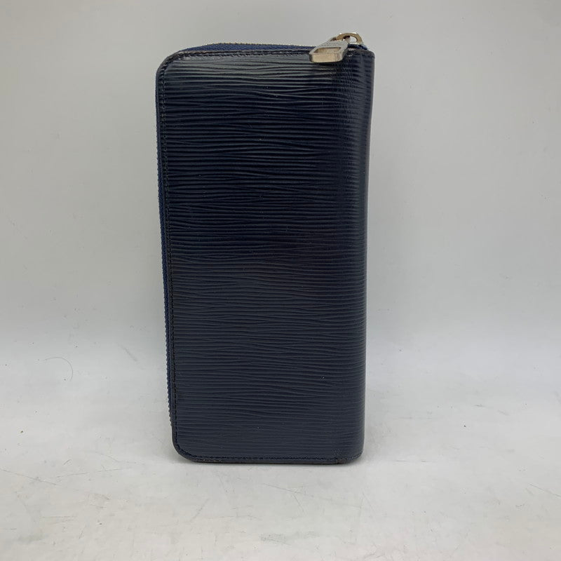 【中古品】【メンズ/レディース】 LOUIS VUITTON ルイ・ヴィトン M61828 CA3177 エピ ジッピー ウォレット ヴェルティカル ロングウォレット 長財布 179-260806-as-13-izu カラー：ネイビー 万代Net店