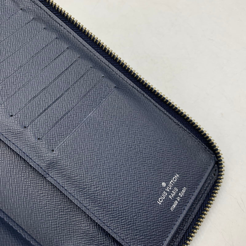 【中古品】【メンズ/レディース】 LOUIS VUITTON ルイ・ヴィトン M61828 CA3177 エピ ジッピー ウォレット ヴェルティカル ロングウォレット 長財布 179-260806-as-13-izu カラー：ネイビー 万代Net店