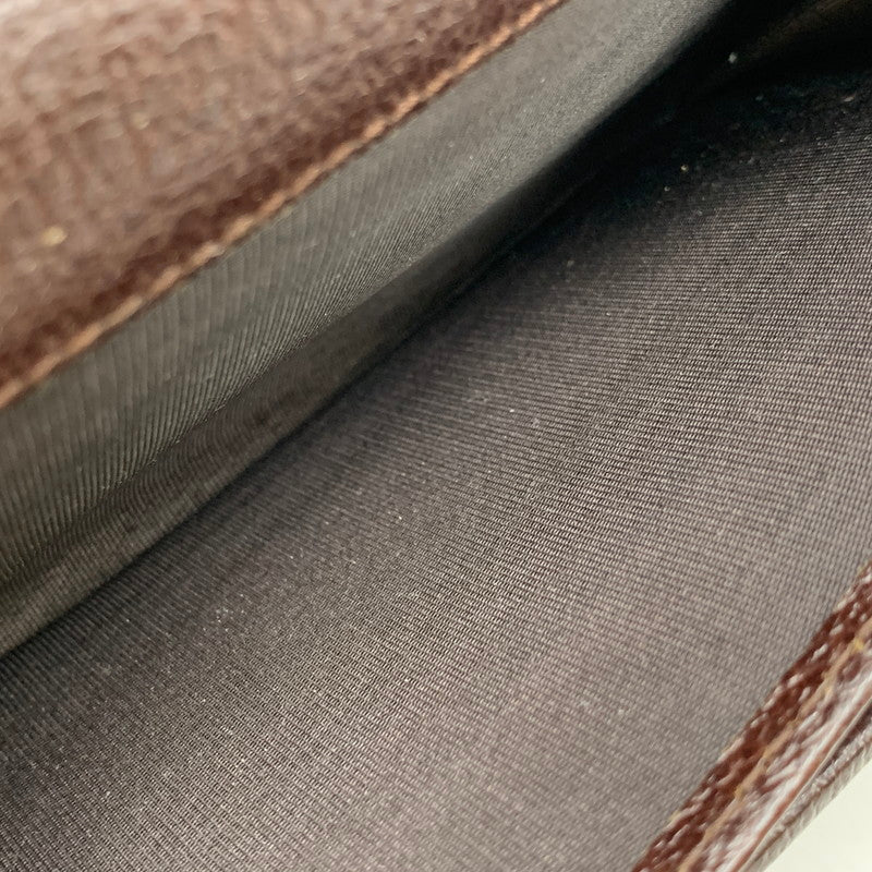 【中古品】【メンズ/レディース】 GUCCI グッチ 244946 GG CANVAS LONG WALLET ジージー キャンバス ロング　ウォレット 財布 長財布 181-260805-cs-08-izu カラー：ブラウン 万代Net店