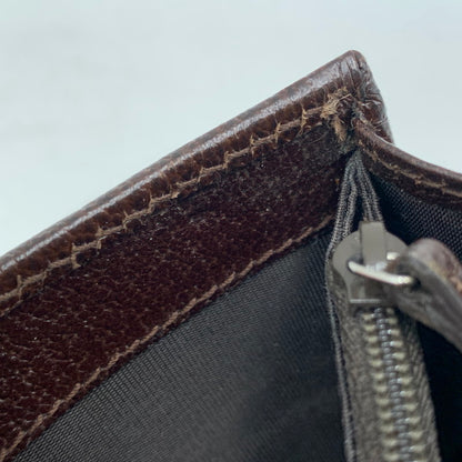 【中古品】【メンズ/レディース】 GUCCI グッチ 244946 GG CANVAS LONG WALLET ジージー キャンバス ロング　ウォレット 財布 長財布 181-260805-cs-08-izu カラー：ブラウン 万代Net店