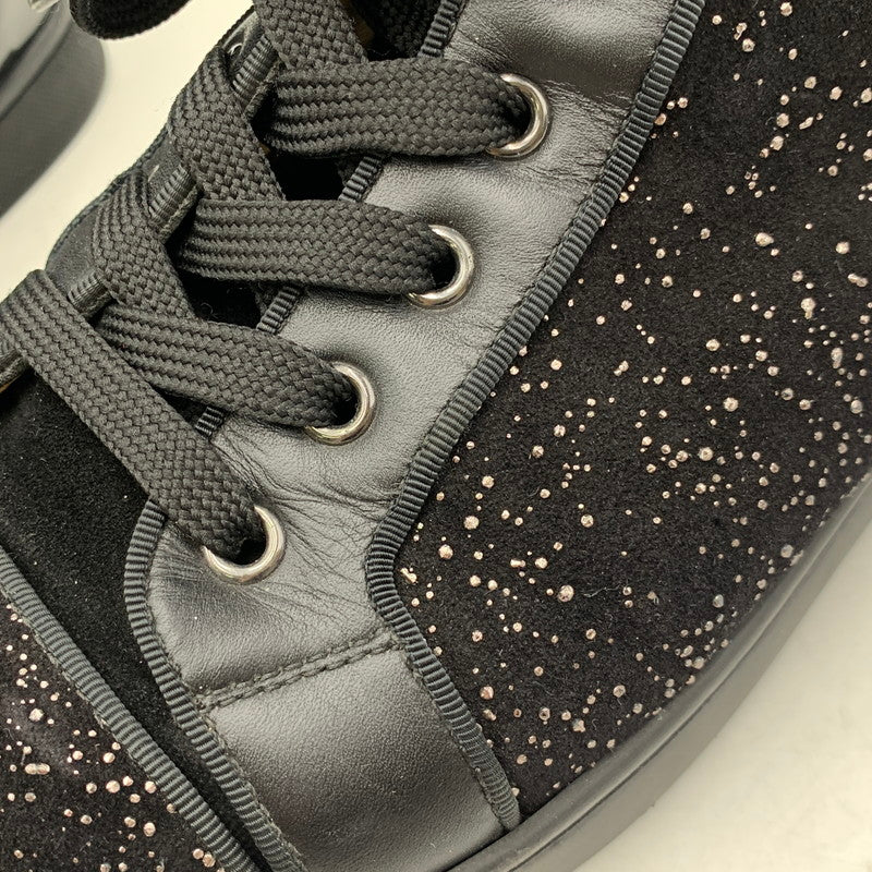【中古品】【メンズ/レディース】 CHRISTIAN LOUBOUTIN クリスチャンルブタン LOUIS ORLATO FLAT ルイス オルラート フラット シューズ 靴 183-260805-cs-04-izu サイズ：41 カラー：ブラック 万代Net店