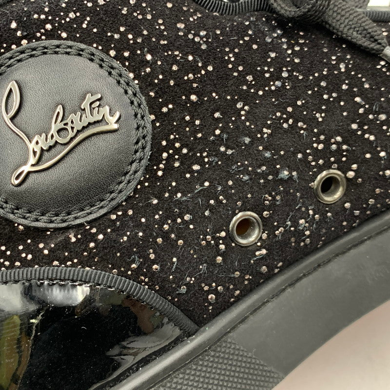 【中古品】【メンズ/レディース】 CHRISTIAN LOUBOUTIN クリスチャンルブタン LOUIS ORLATO FLAT ルイス オルラート フラット シューズ 靴 183-260805-cs-04-izu サイズ：41 カラー：ブラック 万代Net店