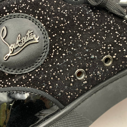 【中古品】【メンズ/レディース】 CHRISTIAN LOUBOUTIN クリスチャンルブタン LOUIS ORLATO FLAT ルイス オルラート フラット シューズ 靴 183-260805-cs-04-izu サイズ：41 カラー：ブラック 万代Net店