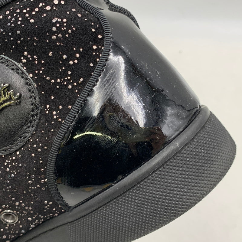 【中古品】【メンズ/レディース】 CHRISTIAN LOUBOUTIN クリスチャンルブタン LOUIS ORLATO FLAT ルイス オルラート フラット シューズ 靴 183-260805-cs-04-izu サイズ：41 カラー：ブラック 万代Net店