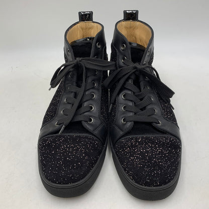 【中古品】【メンズ/レディース】 CHRISTIAN LOUBOUTIN クリスチャンルブタン LOUIS ORLATO FLAT ルイス オルラート フラット シューズ 靴 183-260805-cs-04-izu サイズ：41 カラー：ブラック 万代Net店