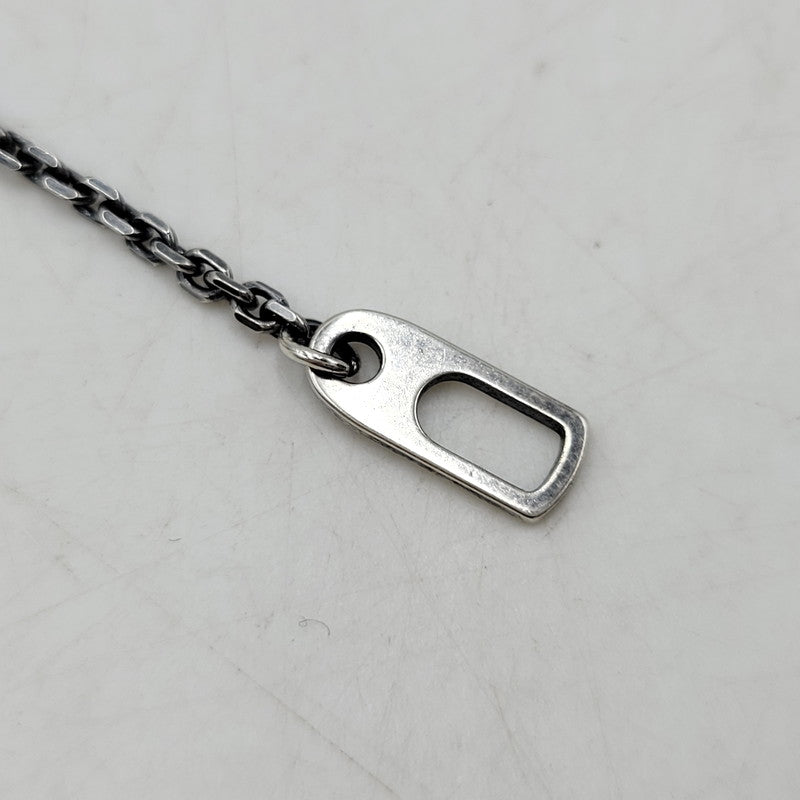 【中古品】【メンズ/レディース】 M'S COLLECTION エムズコレクション THORN CROSS PENDANT NECKLACE M XP-015 925 ソーン クロス ペンダント ネックレス M アクセサリー 192-260805-ay-16-izu カラー：シルバー 万代Net店