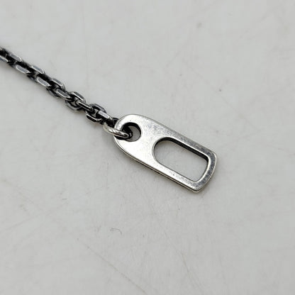【中古品】【メンズ/レディース】 M'S COLLECTION エムズコレクション THORN CROSS PENDANT NECKLACE M XP-015 925 ソーン クロス ペンダント ネックレス M アクセサリー 192-260805-ay-16-izu カラー：シルバー 万代Net店