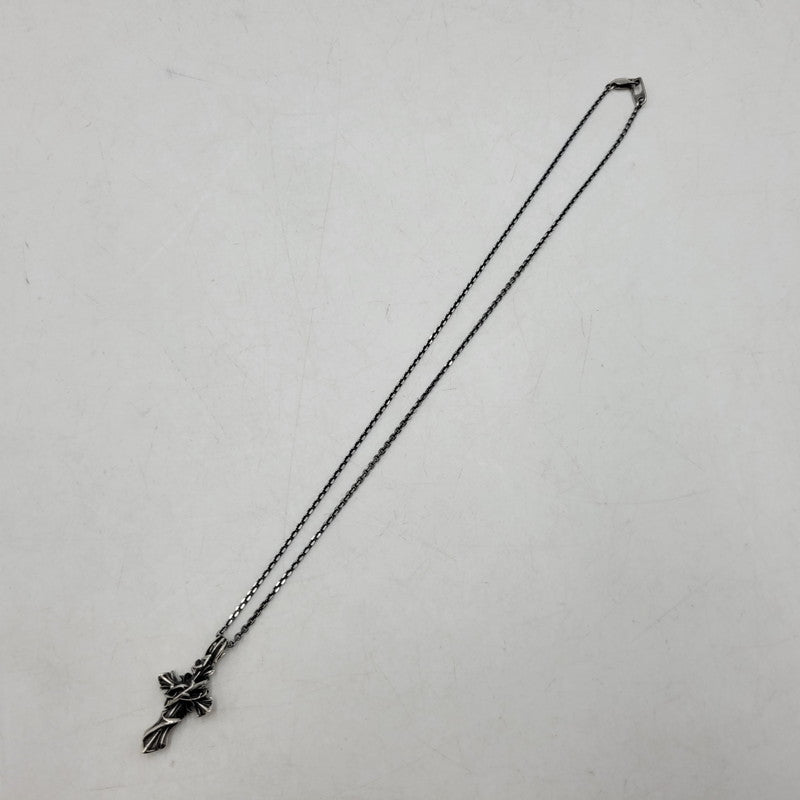 【中古品】【メンズ/レディース】 M'S COLLECTION エムズコレクション THORN CROSS PENDANT NECKLACE M XP-015 925 ソーン クロス ペンダント ネックレス M アクセサリー 192-260805-ay-16-izu カラー：シルバー 万代Net店