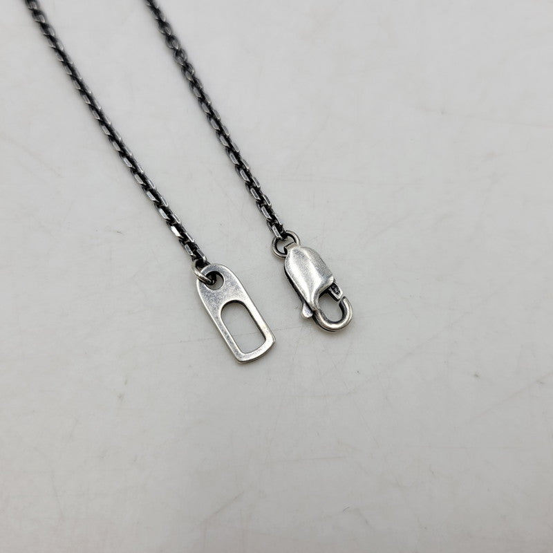 【中古品】【メンズ/レディース】 M'S COLLECTION エムズコレクション THORN CROSS PENDANT NECKLACE M XP-015 925 ソーン クロス ペンダント ネックレス M アクセサリー 192-260805-ay-16-izu カラー：シルバー 万代Net店