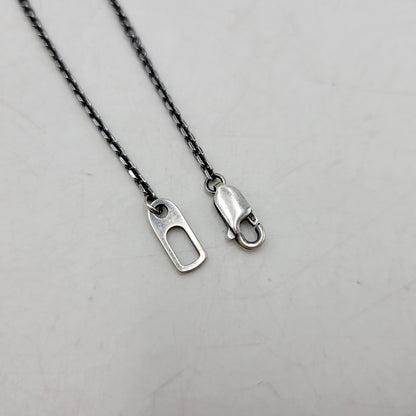 【中古品】【メンズ/レディース】 M'S COLLECTION エムズコレクション THORN CROSS PENDANT NECKLACE M XP-015 925 ソーン クロス ペンダント ネックレス M アクセサリー 192-260805-ay-16-izu カラー：シルバー 万代Net店