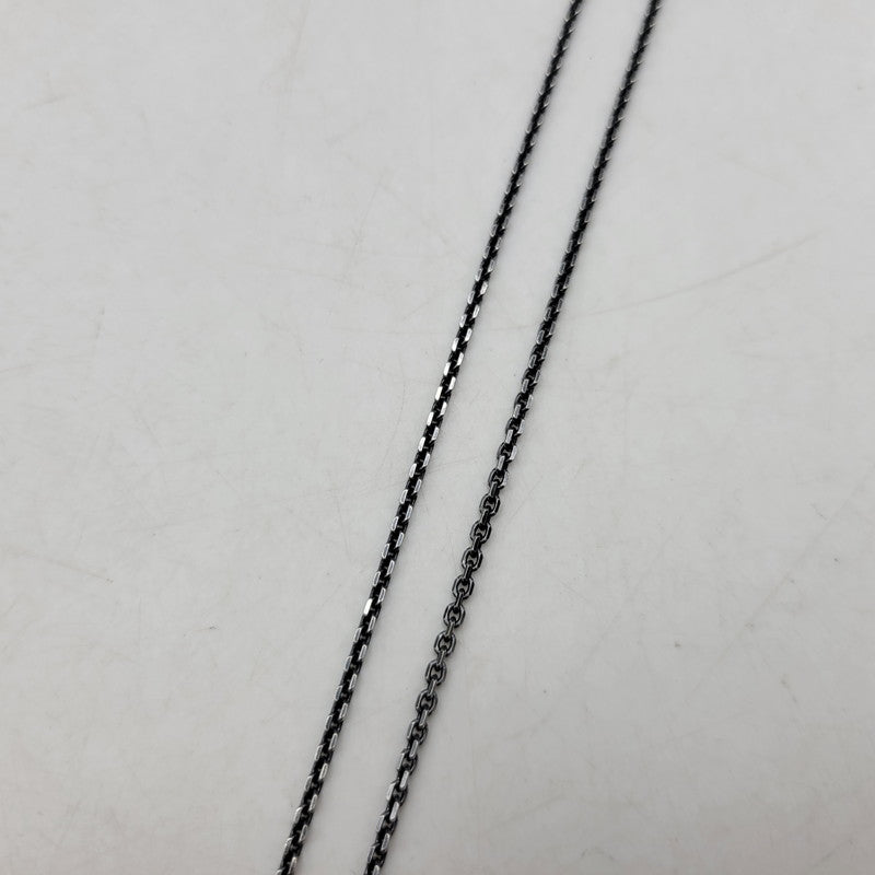 【中古品】【メンズ/レディース】 M'S COLLECTION エムズコレクション THORN CROSS PENDANT NECKLACE M XP-015 925 ソーン クロス ペンダント ネックレス M アクセサリー 192-260805-ay-16-izu カラー：シルバー 万代Net店