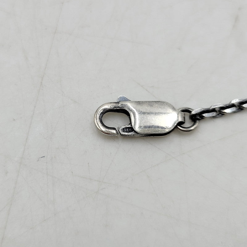 【中古品】【メンズ/レディース】 M'S COLLECTION エムズコレクション THORN CROSS PENDANT NECKLACE M XP-015 925 ソーン クロス ペンダント ネックレス M アクセサリー 192-260805-ay-16-izu カラー：シルバー 万代Net店
